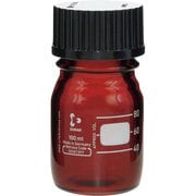 017210-1002A [SIBATA ねじ口びん茶 100ml 黒キャップ 10個入]