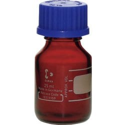 017210-25A [SIBATA ねじ口びん茶 25ml 青キャップ 10個入]
