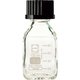 017230-1002A [SIBATA ねじ口角びん 100ml 黒キャップ付 10個入]
