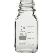 017230-2505A [SIBATA ねじ口角びん 250ml びんのみ 10個入]
