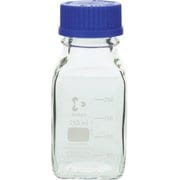 017230-250A [SIBATA ねじ口角びん 250ml 青キャップ付 10個入]