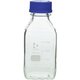 017230-500A [SIBATA ねじ口角びん 500ml 青キャップ付 10個入]