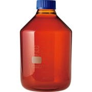 017250-110000 [SIBATA ねじ口びん 10L GLS80 茶 青キャップ付]