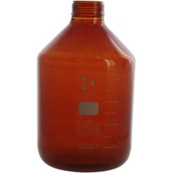 017250-1100005 [SIBATA ねじ口びん 10L GLS-80 茶 びんのみ]