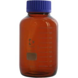 017250-12000 [SIBATA ねじ口びん 2L GLS-80 茶 青キャップ付]