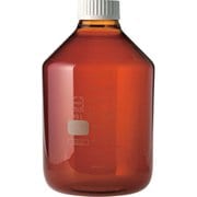 017250-310000 [SIBATA ねじ口びん 10L GLS80茶 白キャップ付]
