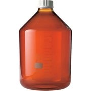 017250-320000 [SIBATA ねじ口びん 20L GLS80茶 白キャップ付]