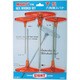 018-1 [エイト T型 六角棒スパナ 樹脂ハンドル 5本セット 2.5～6mm]