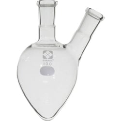 030160-15100 [SIBATA SPC二口フラスコ梨 15 100ml]