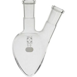 030160-1550 [SIBATA SPC二口フラスコ梨 15 50ml]