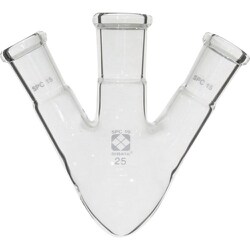 030160-31525 [SIBATA SPC三口フラスコ梨 19 25ml]