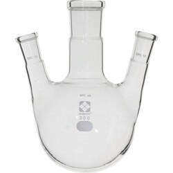 030170-15300 [SIBATA SPC三口フラスコ 29-15 300ml]