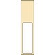 046420 [緑十字 責任者氏名標識 無地タイプ 170×40mm 名札差込式 エンビ]