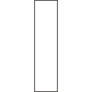 046905 [緑十字 責任者氏名標識用白無地札 120×30mm 10枚組 アクリル]