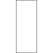 046908 [緑十字 責任者氏名標識用白無地札 70×17mm 10枚組 エンビ]