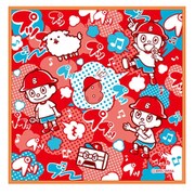 BRST-553347 Bラッパーズストリート ハンドタオル オナラップ [キャラクターグッズ]