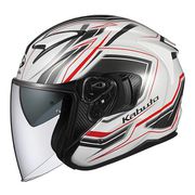 ジェットヘルメット EXCEED CLAW L パールホワイト
