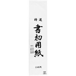 書初用紙 三枚判 20枚入 KZ-171