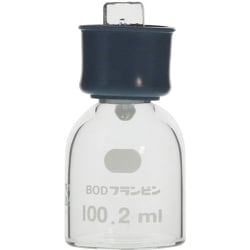 080530-1002A [SIBATA BOD フラン瓶 100ml ゴムカラー付 5個入]