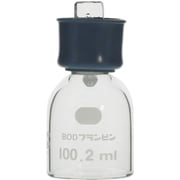 080530-1002A [SIBATA BOD フラン瓶 100ml ゴムカラー付 5個入]