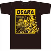 ドラゴンボールZ 日本限定ボトルTシャツ 大阪 黒 M [キャラクターグッズ]