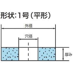 ヨドバシ.com - ノリタケ 1000E21650 [ノリタケ 汎用研削砥石