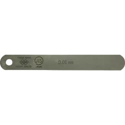 DIA JIS規格すきまゲージリーフ0.01X100A型 100A0.01