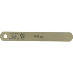 DIA JIS規格すきまゲージリーフ0.03X100A型 100A0.03