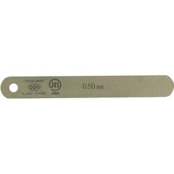 DIA JIS規格すきまゲージリーフ0.50X100A型 100A0.50