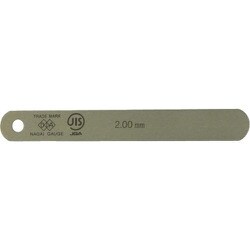 DIA JIS規格すきまゲージリーフ2.00X100A型 100A2.00