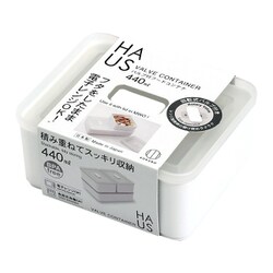 HAUS バルブ付フードコンテナ 440ml KK-397