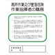 1145110133 [グリーンクロス Pー33 高所作業及び墜落危険作業主任者の職務指揮者の職務]