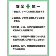 1145150101 [グリーンクロス GEKー1 安全第一]