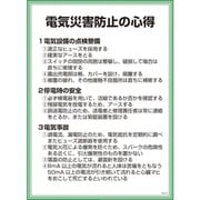 1145150110 [グリーンクロス GEKー10 電気災害防止の心得]