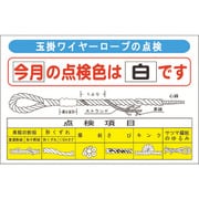 1145330801 [グリーンクロス 玉掛けワイヤーロープの点検]