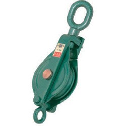 125X1SO [HHH 強力型滑車一車スナッチ オーフ型125mm]