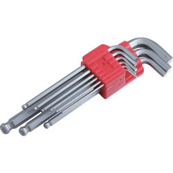 スエカゲ 9PC.ボールポイントキーレンチセットインチサイズ 133AF-BPS