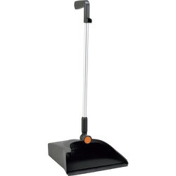 緑十字 2WAYちりとり ダークグレー 全長:660/678mm 幅:272/121 ポリプロピレン製 146151