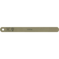 DIA JIS規格すきまゲージリーフ0.04X150A型 150A0.04