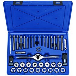 IRWIN PTSタップダイスセット NC、NF、NPT 40pcs 1835091