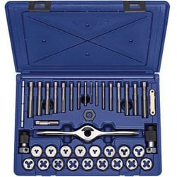 IRWIN PTSタップダイスセット メトリック、BSP 40pcs 1835092