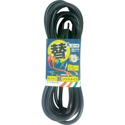 富士 替えコード 二芯VCT0.75 12AX5m ブラック 1S2-5-BK