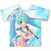 レーシングミク 2019 タイver.フルグラフィックTシャツ Mサイズ [キャラクターグッズ]