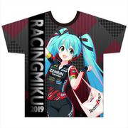 レーシングミク 2019 TeamUKYO 応援Ver. フルグラフィックTシャツ Mサイズ [キャラクターグッズ]