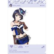 ラブライブ！虹ヶ咲学園スクールアイドル同好会 透けクリアファイル 朝香果林 [キャラクターグッズ]