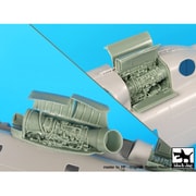 HAUA72053 MH-53E シードラゴン エンジン イタレリ用 [1/72スケール レジン製パーツ]