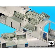 HAUA72054 シーキング AEW 2 エンジン ドラゴン用 [1/72スケール レジン製パーツ]