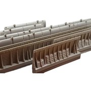 HAUBRL48112 C-130 フラップ イタレリ用 [1/48スケール レジン製パーツ]