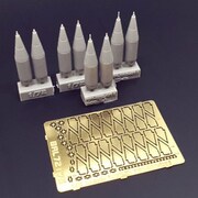 HAUBRL72175 米 500lb AN-M64A1爆弾 [1/72スケール レジン製パーツ]