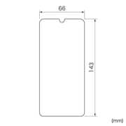 PDA-KSHW1BC [HUAWEI nova lite 3用ブルーライトカット液晶保護指紋防止光沢フィルム]